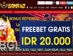 GAMA4D – FREEBET GRATIS RP 20.000 TANPA DEPOSIT