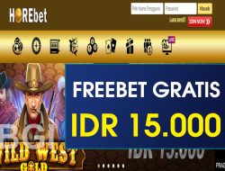 HOREBET – FREEBET GRATIS RP 15.000 TANPA DEPOSIT