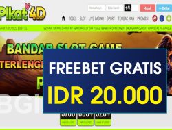 PIKAT4D – FREEBET GRATIS RP 20.000 TANPA DEPOSIT