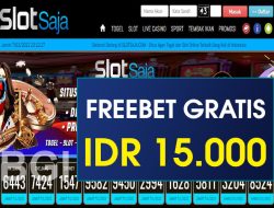 SLOTSAJA – FREEBET GRATIS RP 15.000 TANPA DEPOSIT