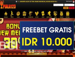 PIALA123 – FREEBET GRATIS RP 10.000 TANPA DEPOSIT