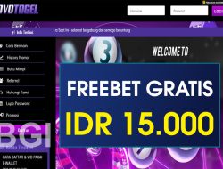 OVOTOGEL – FREEBET GRATIS TANPA DEPOSIT RP 15.000