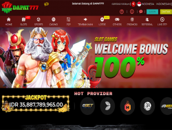 DAPAT777 – BONUS SLOT 100% NEW MEMBER CLAIM LANGSUNG DIDEPAN