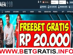 FAFA118 – FREEBET GRATIS RP 20.000 TANPA DEPOSIT