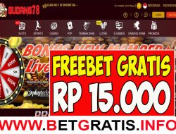 GUDANG78 – FREEBET GRATIS RP 15.000 TANPA DEPOSIT