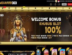 MEGAJUDI303 – BONUS SLOT 100% NEW MEMBER CLAIM LANGSUNG DIDEPAN