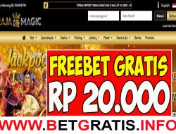 RAJAMAGIC – FREEBET GRATIS RP 20.000 TANPA DEPOSIT