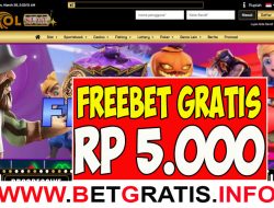 OLSLOT – FREEBET GRATIS RP 5.000 TANPA DEPOSIT