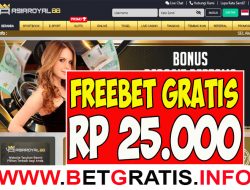 ASIAROYAL88 – FREEBET GRATIS RP 25.000 TANPA DEPOSIT