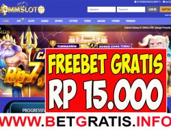 CMMSLOT88 – FREEBET GRATIS RP 15.000 TANPA DEPOSIT