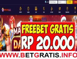 BERLIAN888 – FREEBET GRATIS RP 20.000 TANPA DEPOSIT