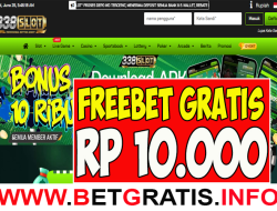 338SLOT – FREEBET GRATIS RP 10.000 DOWNLOAD APK