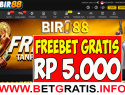 BIR88 – FREEBET GRATIS RP 5.000 TANPA DEPOSIT