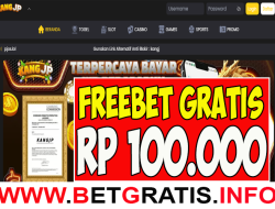 KANGJP – FREEBET GRATIS RP 100.000 TANPA DEPOSIT