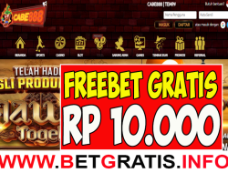 CABE888 – FREEBET GRATIS RP 10.000 TANPA DEPOSIT