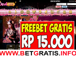 DEWI138 – FREEBET GRATIS RP 15.000 TANPA DEPOSIT