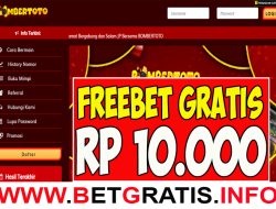 BOMBERTOTO – FREEBET GRATIS RP 10.000 TANPA DEPOSIT