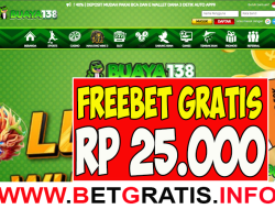 BUAYA138 – FREEBET GRATIS RP 25.000 TANPA DEPOSIT