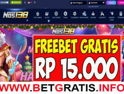 NOS138 – FREEBET GRATIS RP 15.000 TANPA DEPOSIT