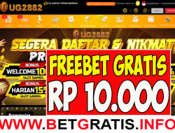 UG2882 – FREEBET GRATIS RP 10.000 TANPA DEPOSIT