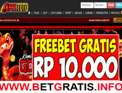 APRILTOTO – FREEBET GRATIS RP 10.000 TANPA DEPOSIT