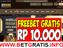 STY188 – FREEBET GRATIS RP 10.000 DOWNLOAD APK