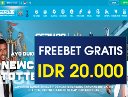 SERU88 – FREEBET GRATIS RP 20.000 TANPA DEPOSIT