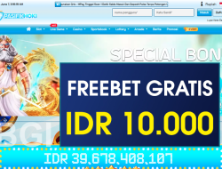 PASIFIKHOKI – FREEBET GRATIS RP 10.000 TANPA DEPOSIT